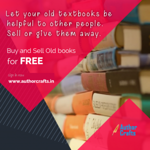 Sell or buy old book in authorcrafts